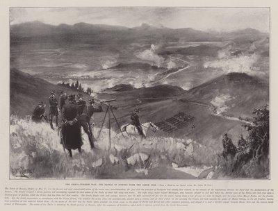 La Guerra Greco-Turca, la Batalla de Domoko desde el lado griego de Arthur David McCormick